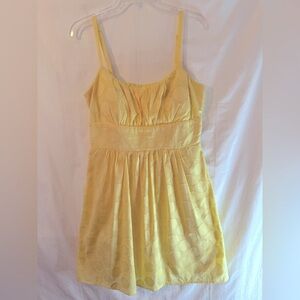 Yellow Sleeveless Dress size 12